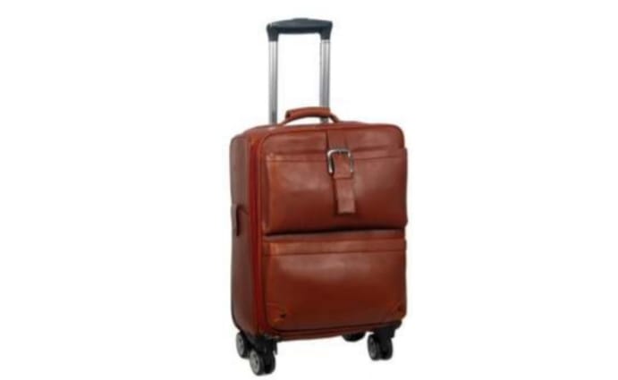 MG-LR08 - Brown Leather Buckle Trolly