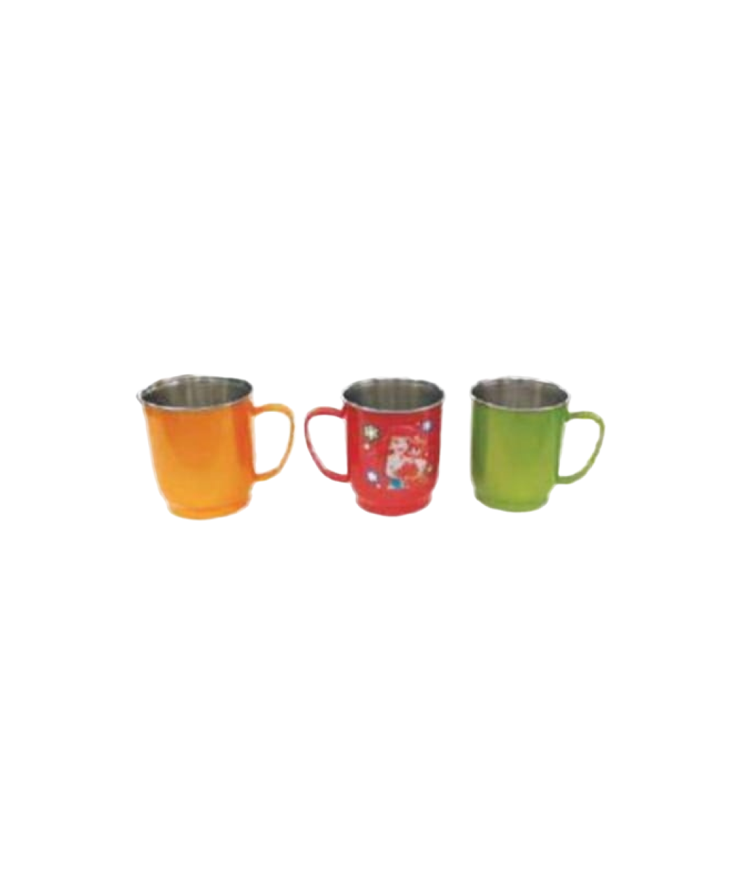 MG-CM53 -   Double Wall Plastic Mug with Inside Stainless Steel (Rythem Carnival) 2.50ml