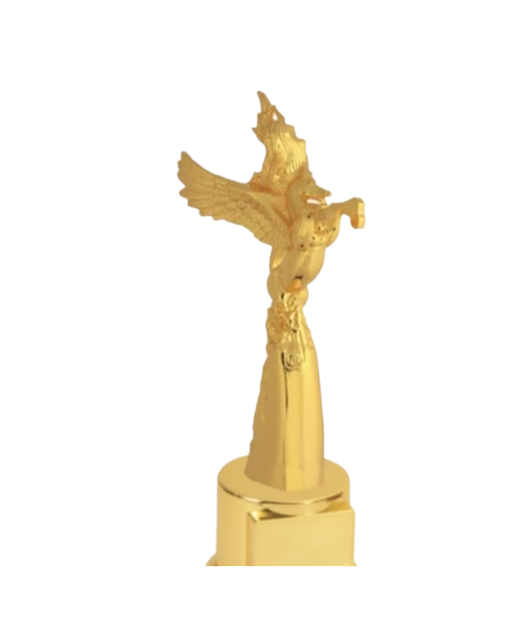 MG-TM27 - Golden Flying Horse Trophy with Metal Base (Only Flying Horse)