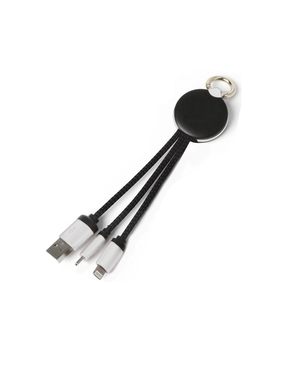 MG-GA08 – Clip-On Charging Cable With Double Side Light Up Logo (IOS, Micro-USB, Type C)