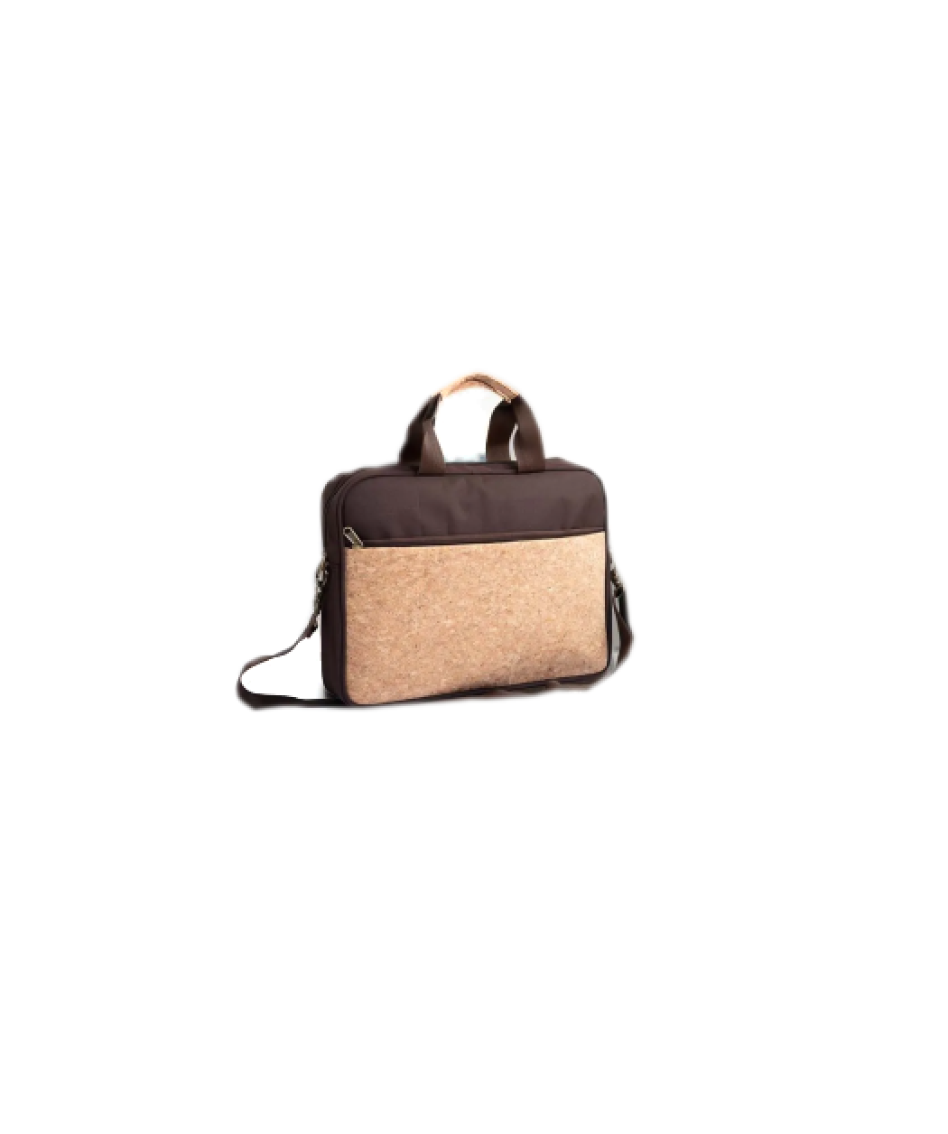 MG-LB13 - Eco-Friendly Cork Laptop Bag With 2 Tone Finish