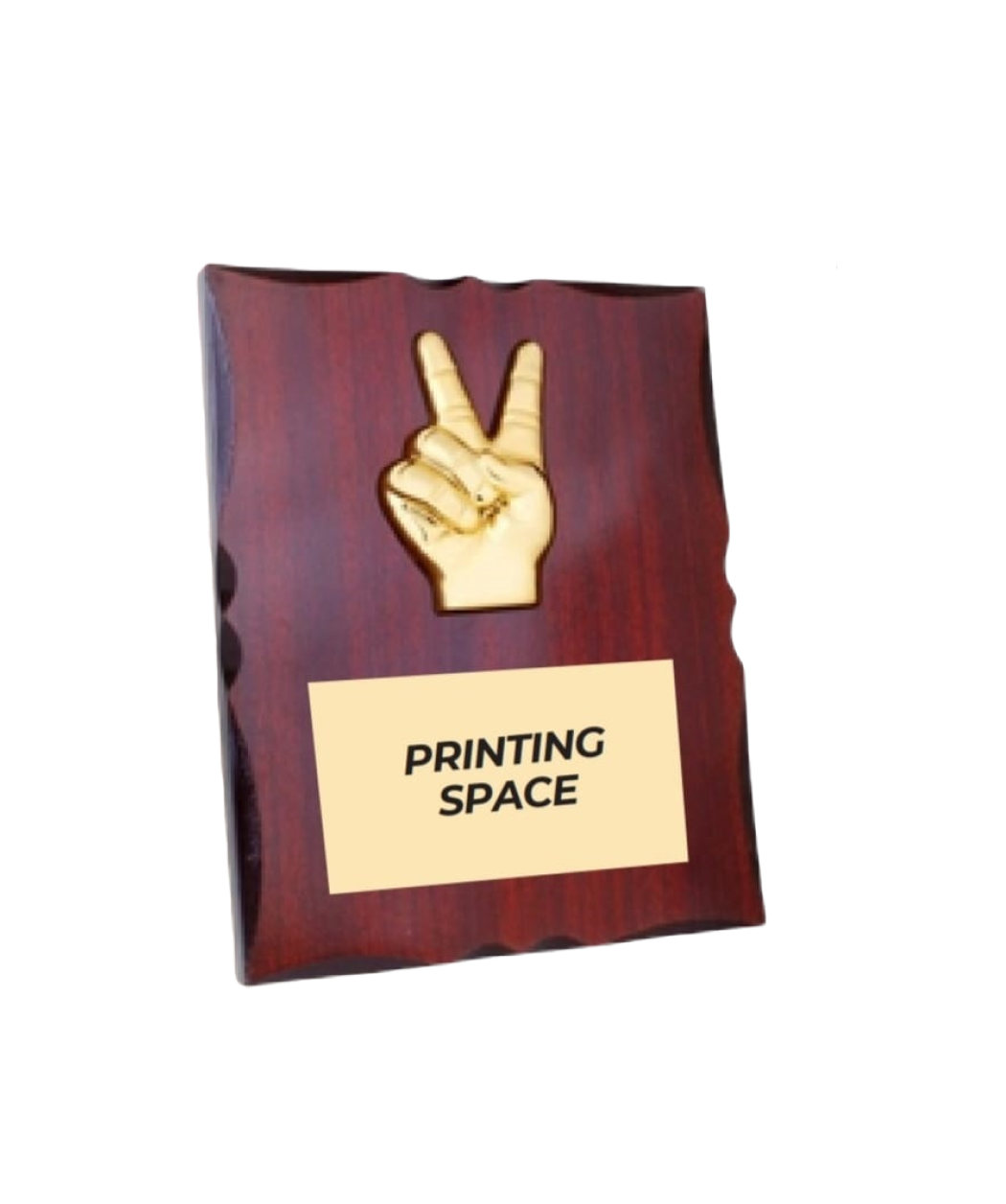 MG-TM53 -  Wooden Plaque - Victory (Size- 8"X10")