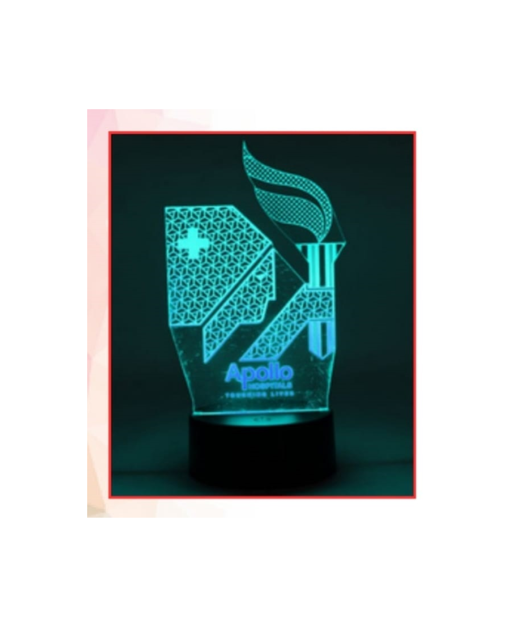 MG-TM74 - Acrylic Trophy with LED Base (Only LED Base with USB